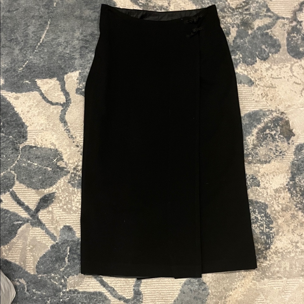 Ralph Lauren Elegant Black Pencil Skirt